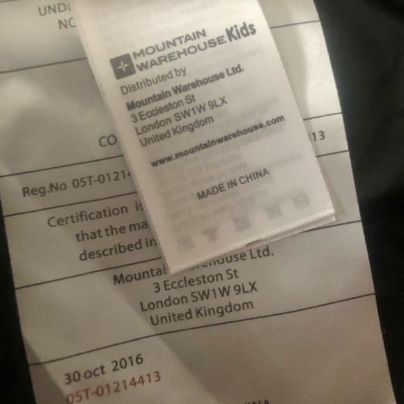 Mountain Warehouse Kids Sz 13 Ski Jacket - Picture 10 of 11